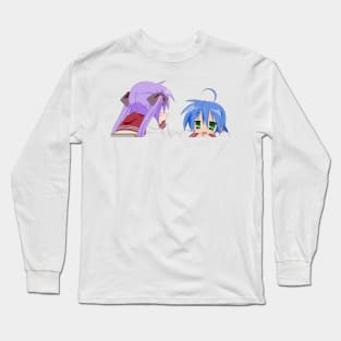 Kagamin and Konata just talkin' Long Sleeve T-Shirt